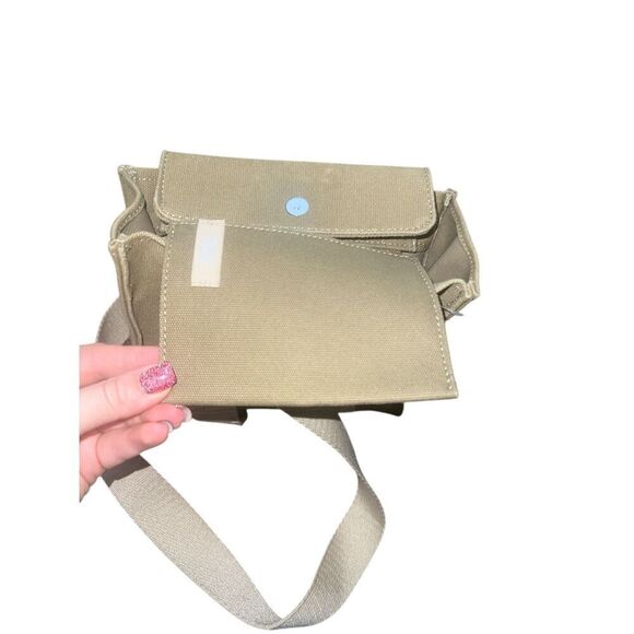 ✨ZARA LIVELINESS TEXT CANVAS MINI TOTE BAG✨ - Picture 8 of 9